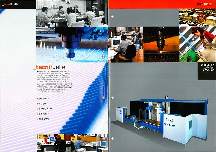 Es wird Tecnifuelle S.A. für die Konstruktion und Herstellung von Industrie-Bälgen gegründet und in Santa Clara, Elgoibar, angesiedelt.